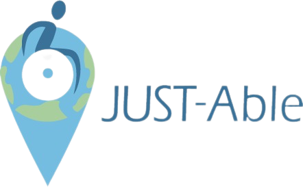 JustAble logo header